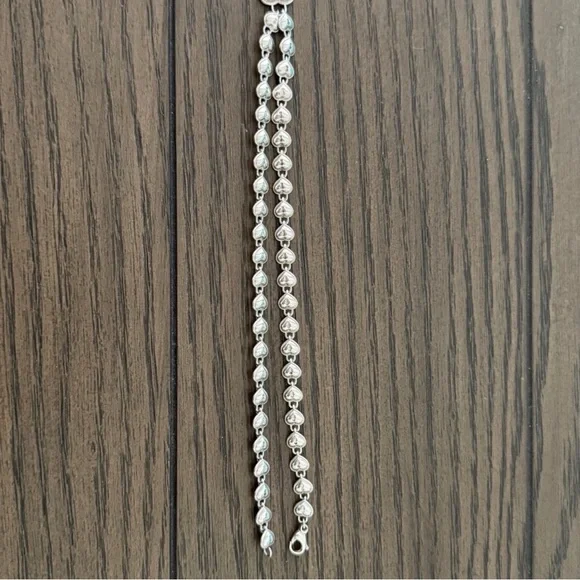 Tiffany & Co. Silver Heart Charm Necklace - Picture 7 of 11